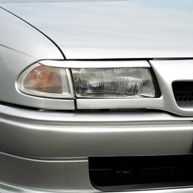 Koplampspoilers Opel Astra F / cabrio 9.94-... ABS