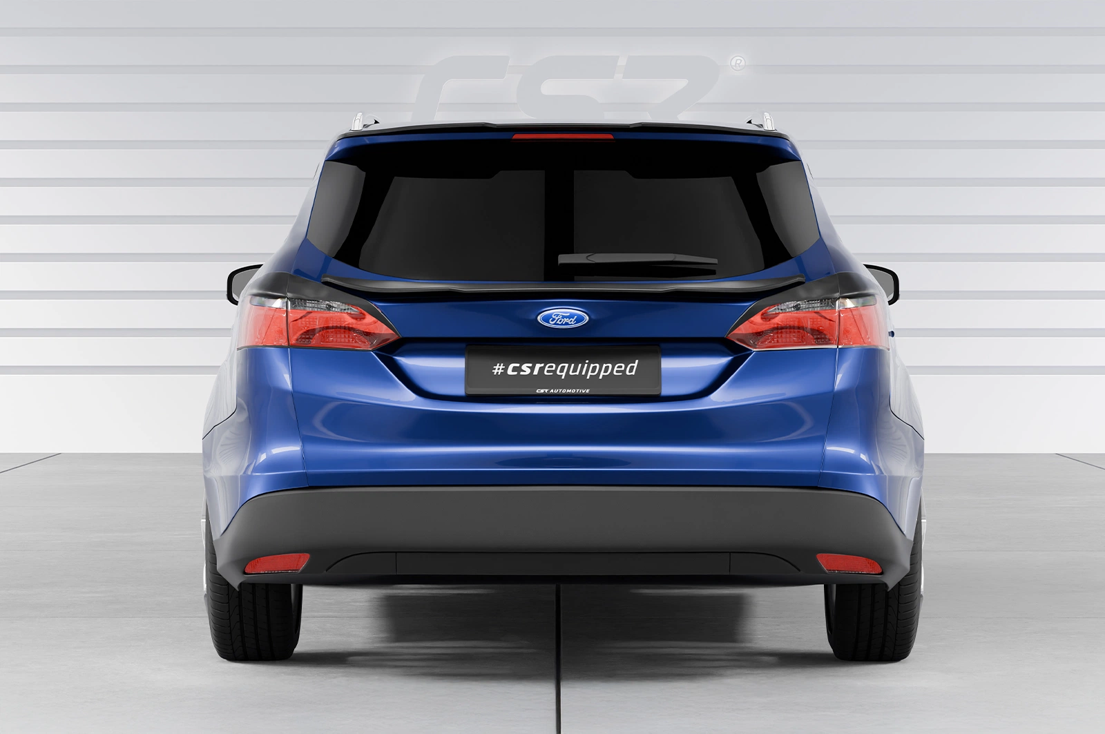 Achterspoiler Ford Focus MK3 Turnier 2011–2018 – CSR Automotive – Glans Zwart