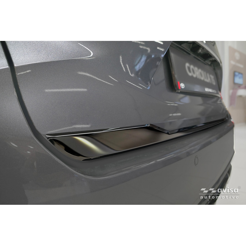 Avisa Zwart Chroom RVS Kofferbak Sierlijst  Toyota Corolla Touring Sports (E21) 2019-
