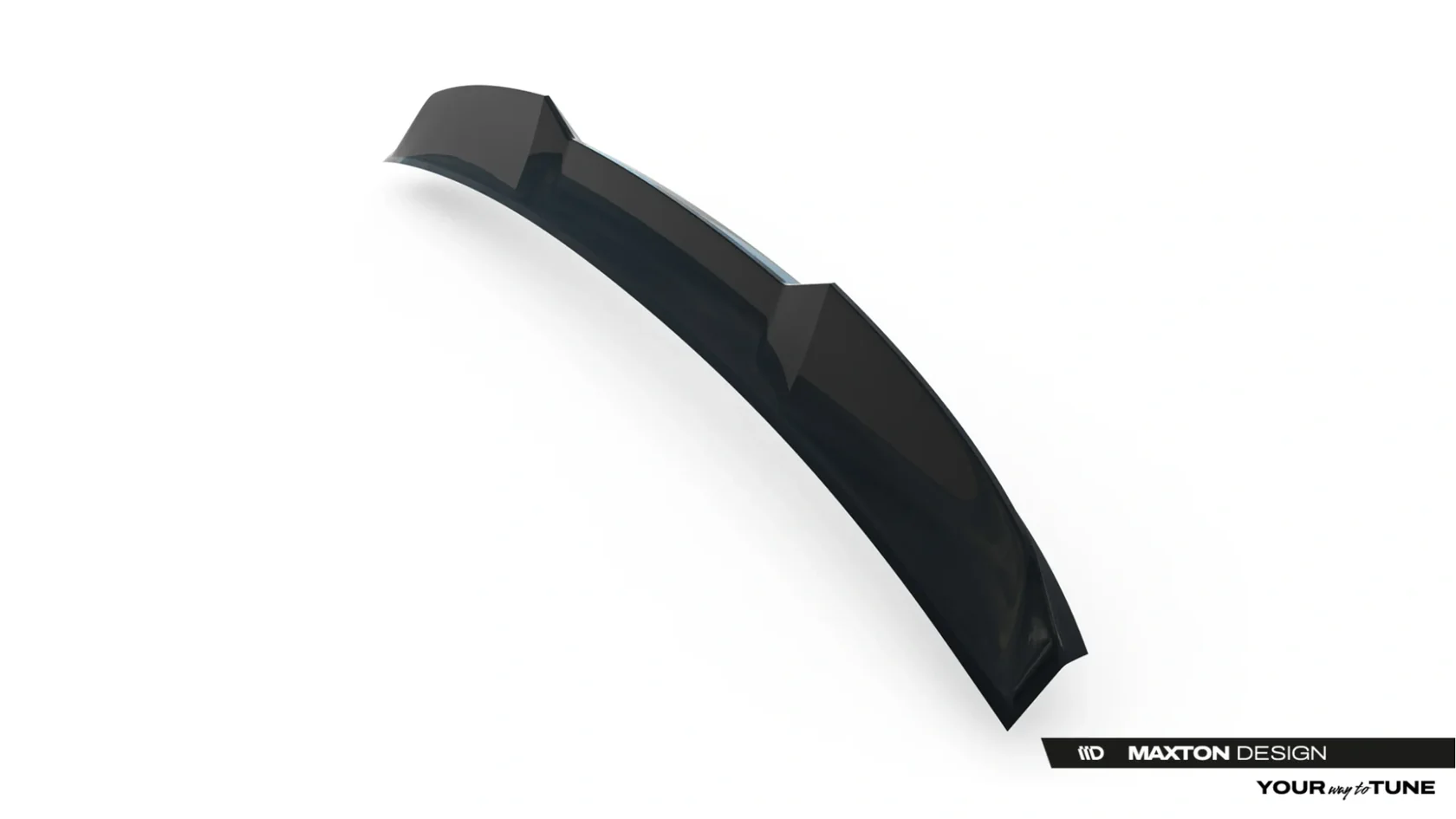 Spoiler Cap 3D Volkswagen Jetta GLI MK7 Facelift 2 Maxton Glans Zwart