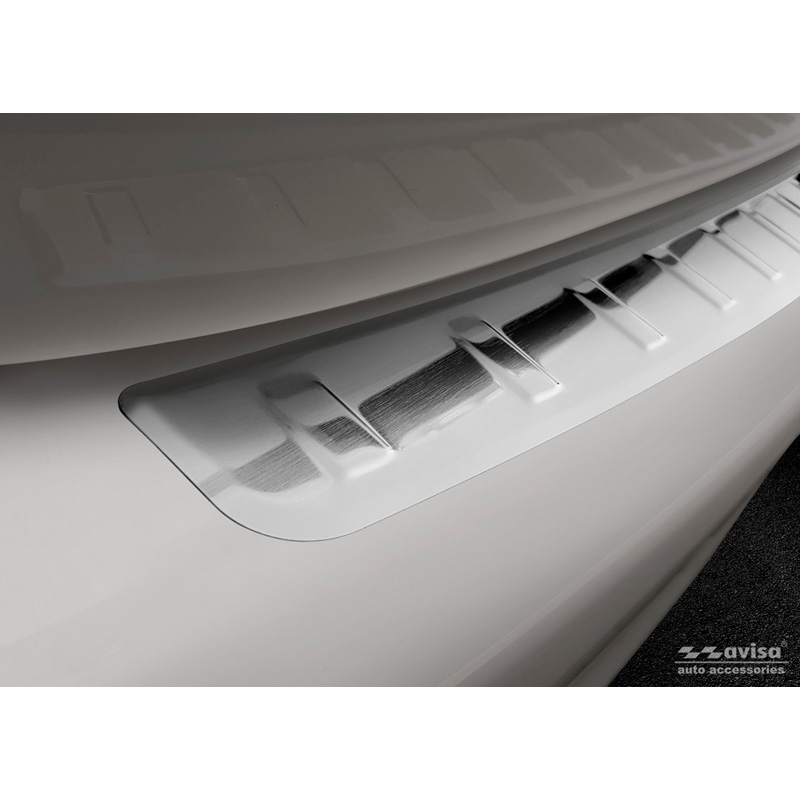 RVS Achterbumperprotector  Mercedes A-Klasse W177 Sedan 9/2018- 'Ribs'