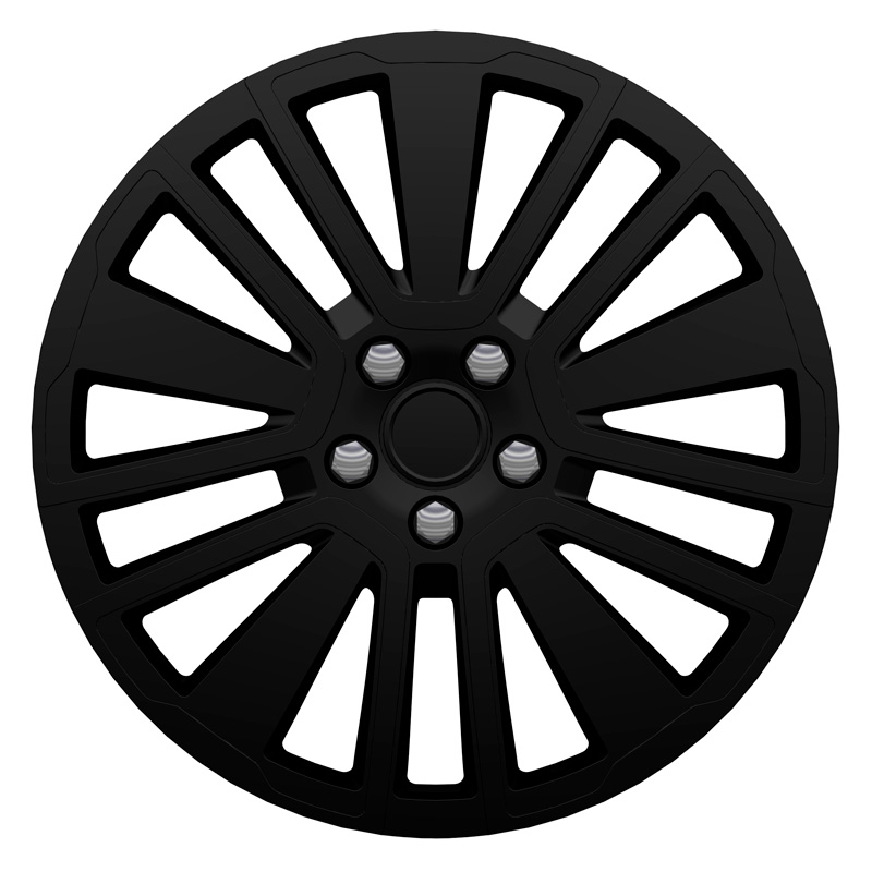 J-Tec 4-Delige Wieldoppenset Scuba SR 14-inch zwart