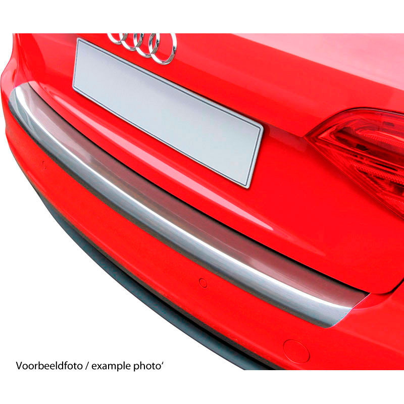 ABS Achterbumper beschermlijst  Skoda Fabia IV 5 deurs 2021- 'Brushed Alu' Look