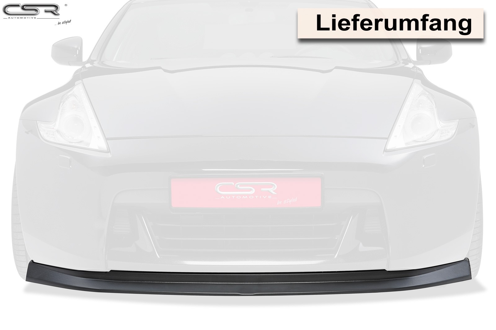 Voorspoiler Nissan 370Z Z34 CSL166-C