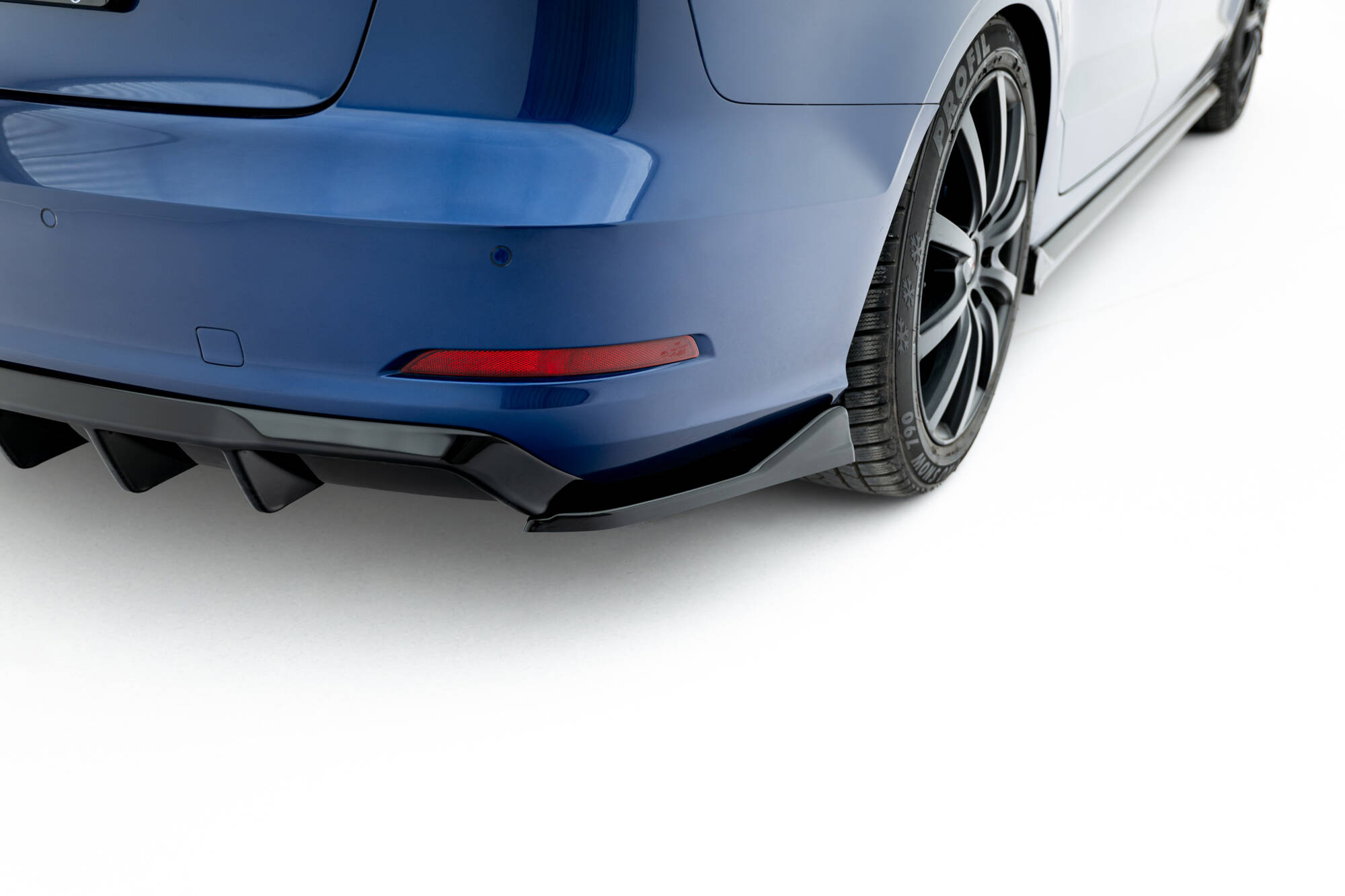 Achterzij Spoilers Audi A3 Sedan 8V Maxton