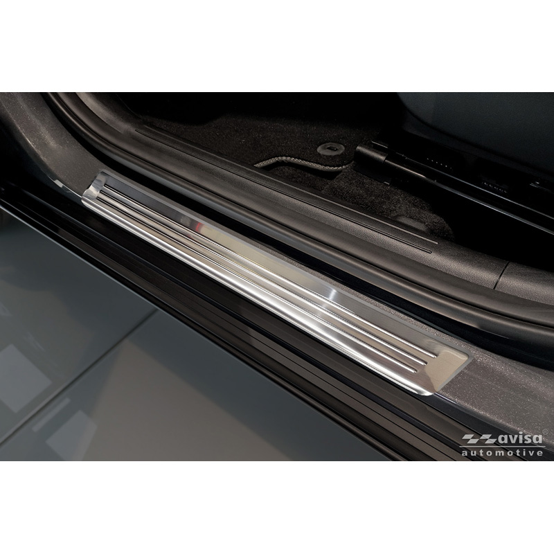Avisa RVS Instaplijsten  Hyundai Kona II 2023- / MG 3 2024- / MG ZS II 2024- 'Lines' - 4-delig