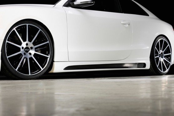 Zijskirts Audi A5 B8/B81 Rieger Carbon