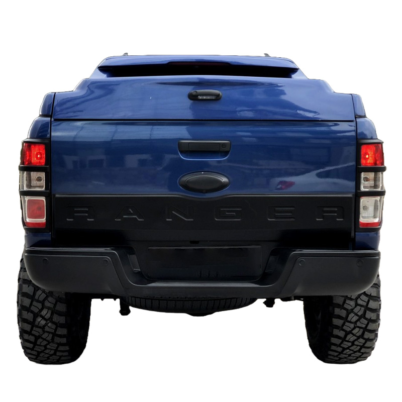 Achterklepcover  Ford Ranger T6/T7/T8 2012-2022 - Versie 3 - Matzwart