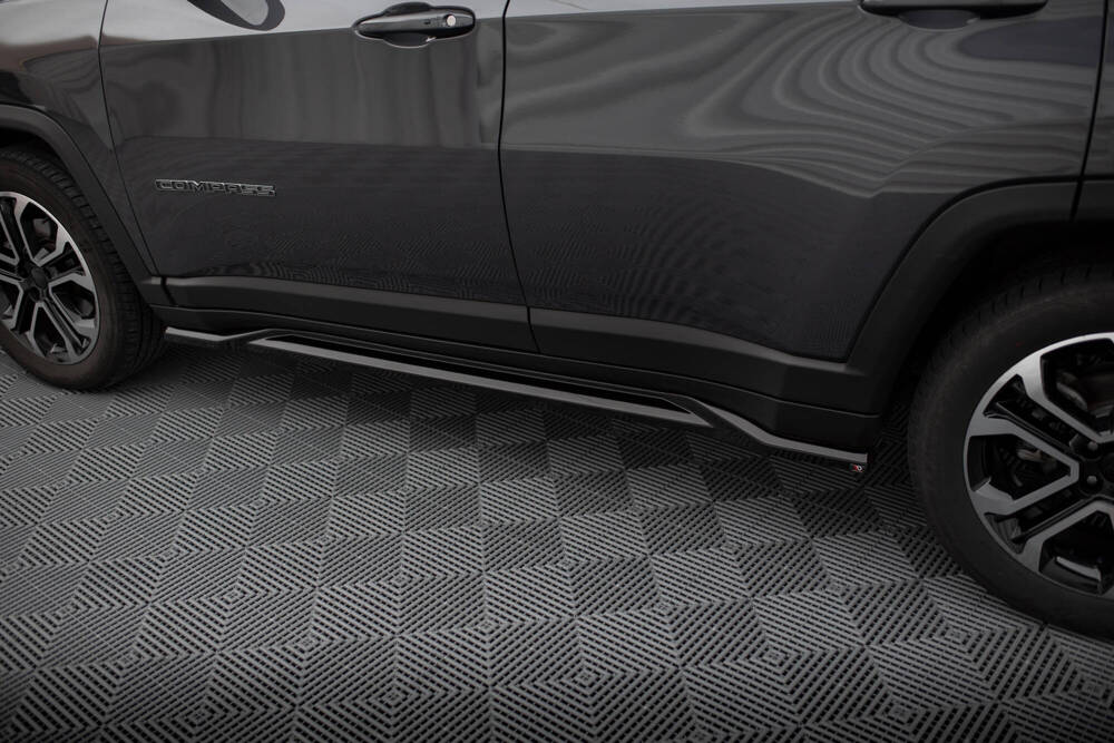 Zijskirts Jeep Compass Limited FL Maxton Glans Zwart