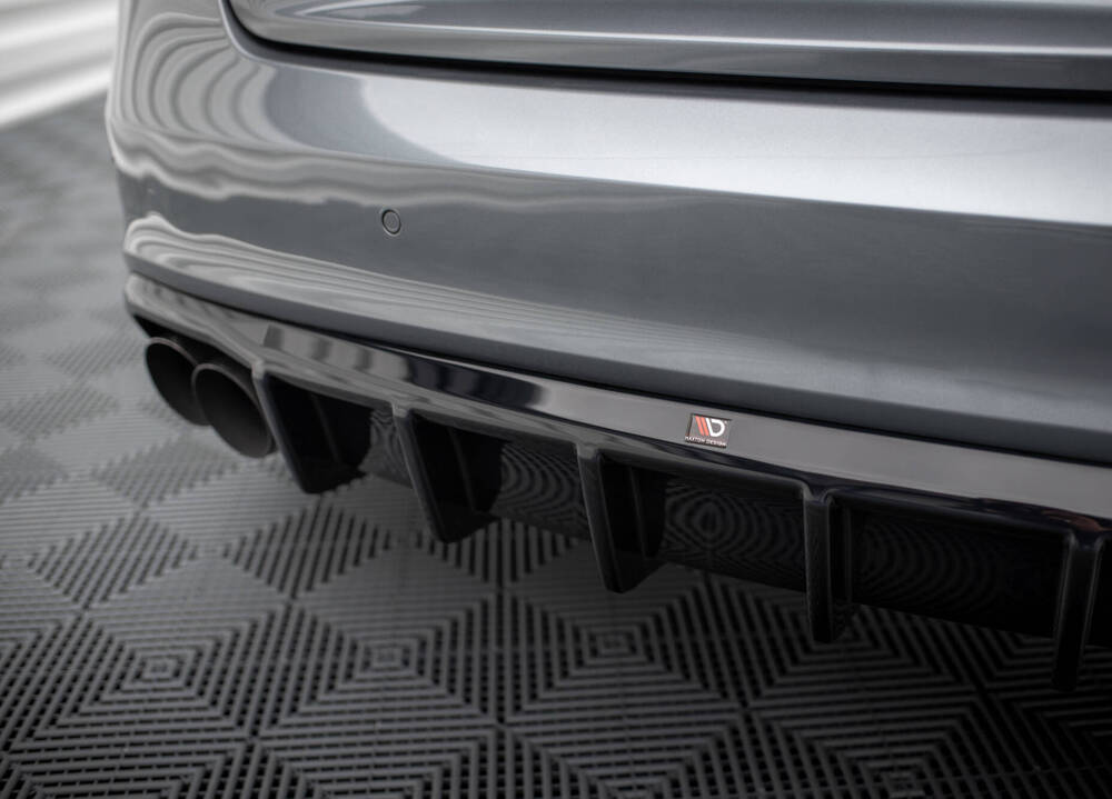 Achter Diffuser Audi A5 S-line Coupe / Sportback 8t Facelift (Single Side Dual Exhaust Version)
