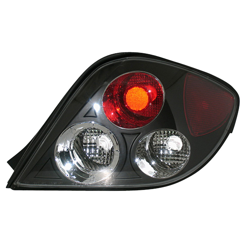 Set Achterlichten  Hyundai Coupe/Tiburon 2002- - Zwart