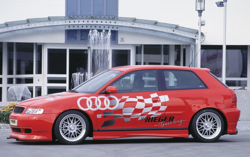 Zijskirts Audi A3 8L 2 Deurs Rieger