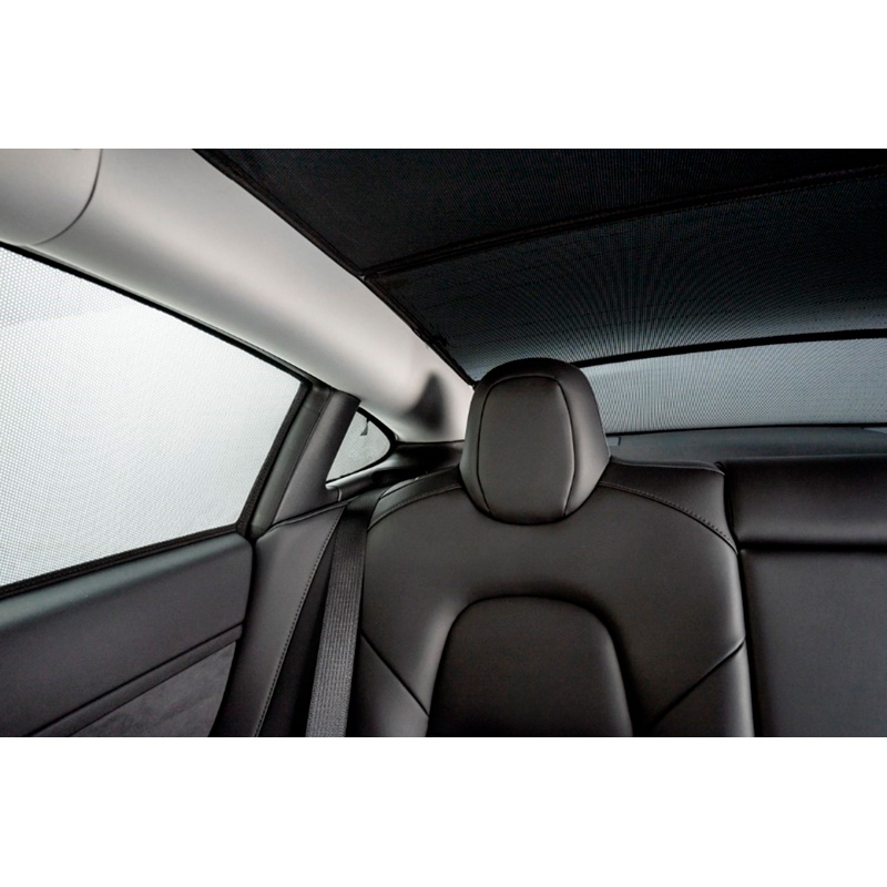 Sonniboy voor het achterste panoramadak  Tesla Model 3 2017-