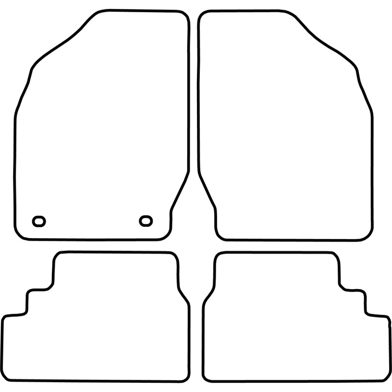 Automatten Velours  Suzuki Wagon R+ 2000-2003