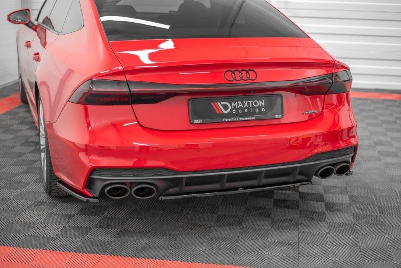 Diffuser Audi A7 S-Line C8 Maxton Glanzend Zwart