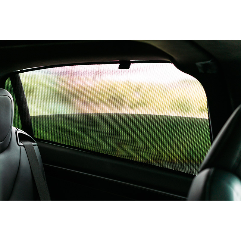 Set Car Shades (achterportieren)  Tesla Model X 5 deurs 2016- (4-delig)