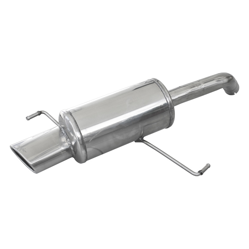 100% RVS Sportuitlaat  Alfa Romeo 147 1.9 JTD (120-150pk) 11/2004- 120x80mm (Ø54mm)