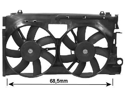 ventilator, type Gate Peugeot 306, 1997-2001