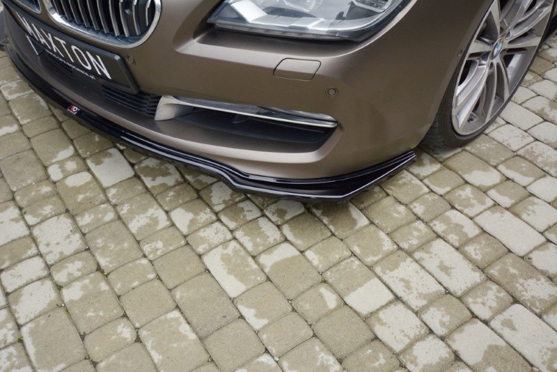 Voorspoiler BMW 6 GRAN COUPÉ Glanzend Zwart