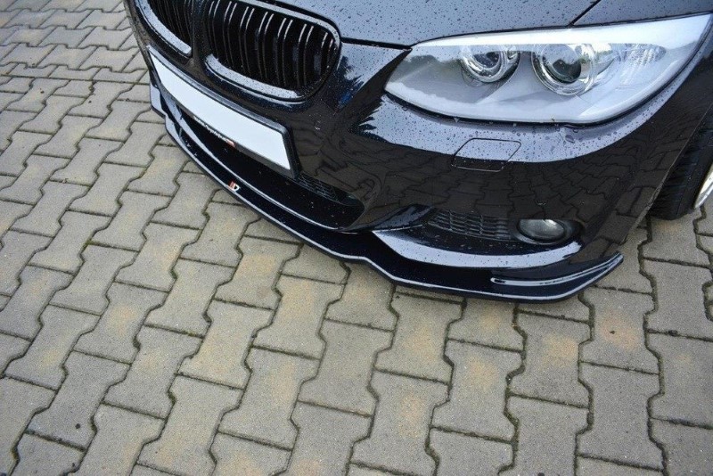 Voorspoiler BMW 3 E92 M-PACK FACELIFT V.2 Glanzend Zwart