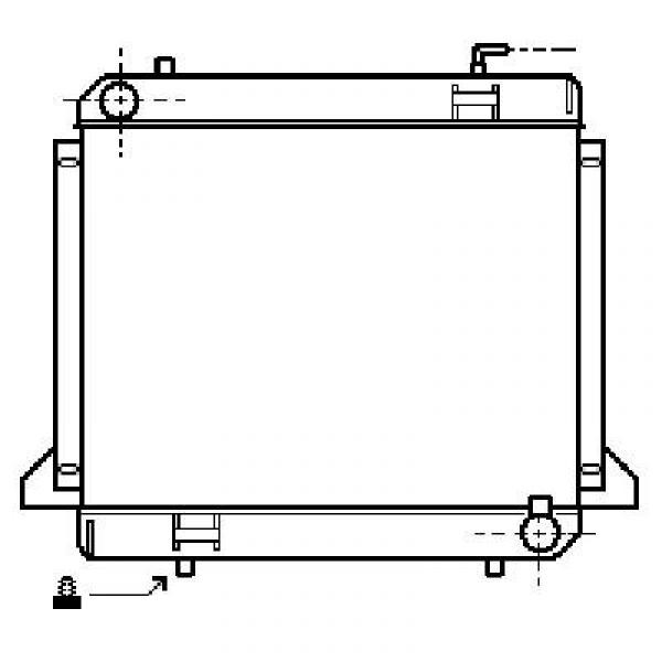 Radiator 209/309/409. 82-86 477x503 209/309/409