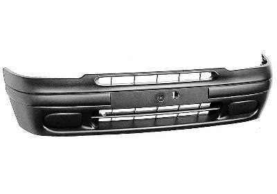 voorbumper, met zwarte sierlijst, 05/1996-Renault Clio, 1990-199