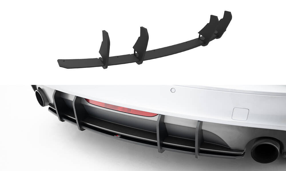 Street Pro Achterdiffuser Audi TT S-Line 8J Facelift