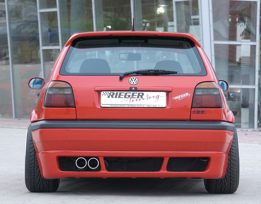 Achterbumper Diffusor VW Golf III Rieger