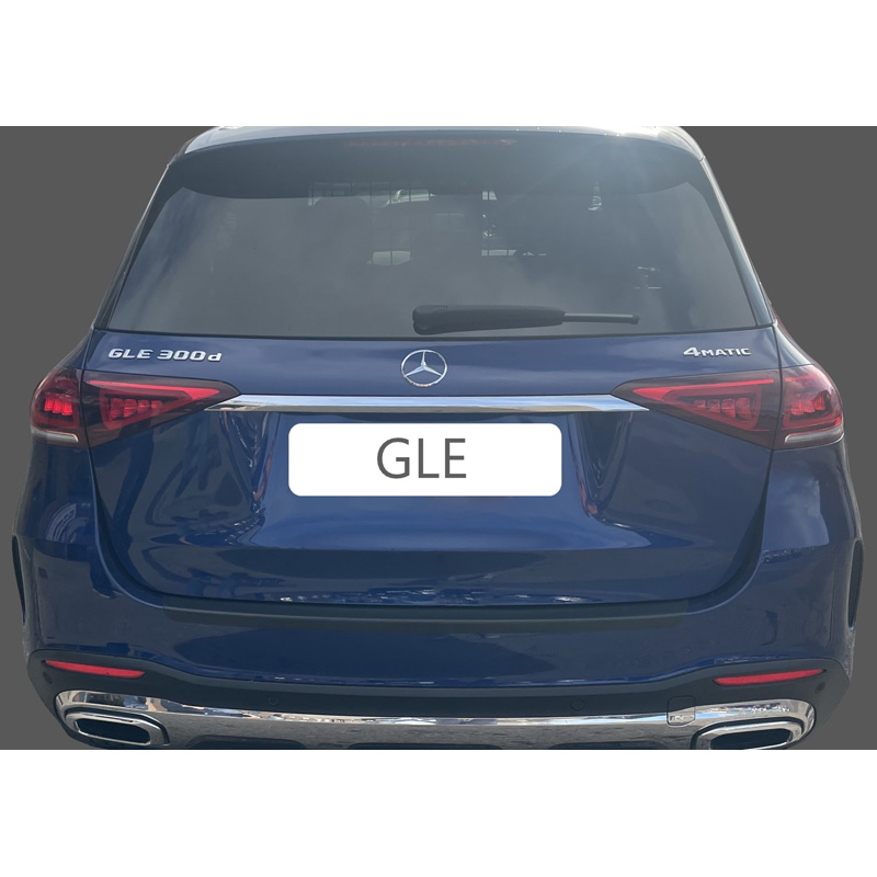 ABS Achterbumper beschermlijst  Mercedes GLE (W167) 2019- Zwart