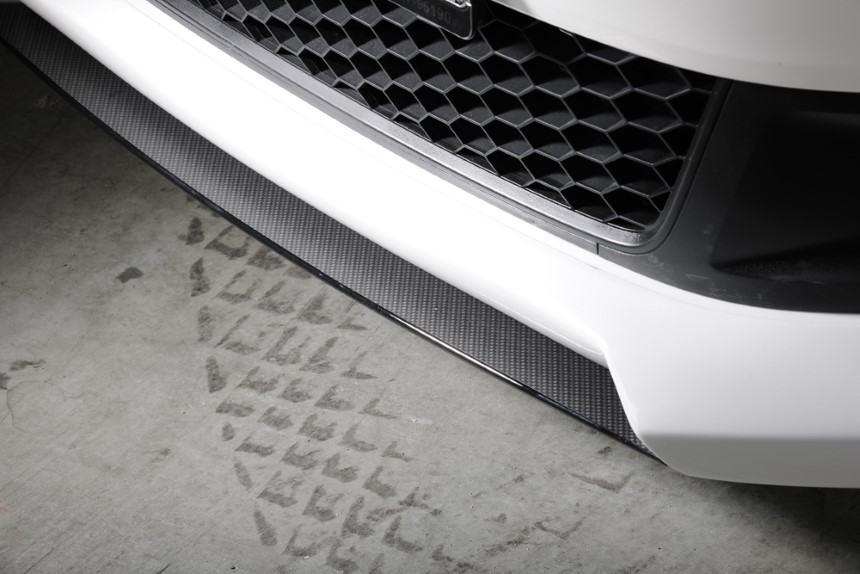 Spoilerzwaard VW Polo 6 GTI (6R) Rieger carbon-look