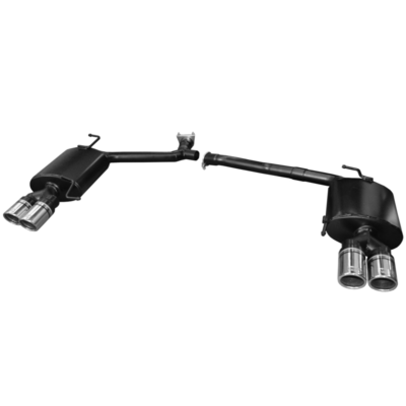 Dubbele Sportuitlaat  Audi A5 Coupe 2.0TFSi 155kW 2008-2013 2x70mm RS