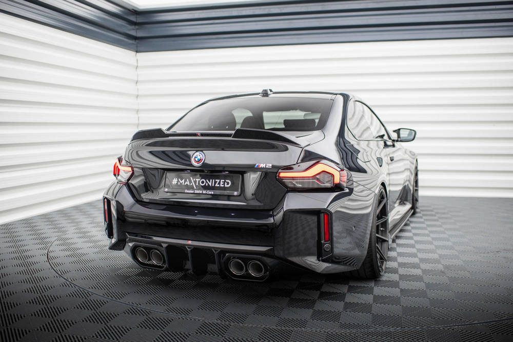Diffuser V.2 BMW M2 G87 Maxton Glans Zwart