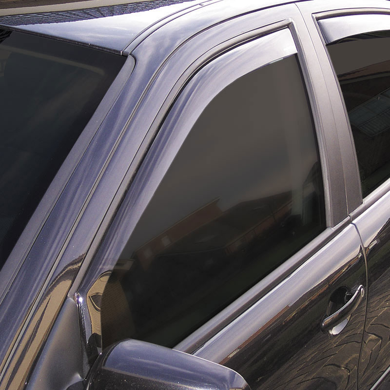 Zijwindschermen Dark  Volkswagen Touareg 2010-2018 / Porsche Cayenne 2010-2017
