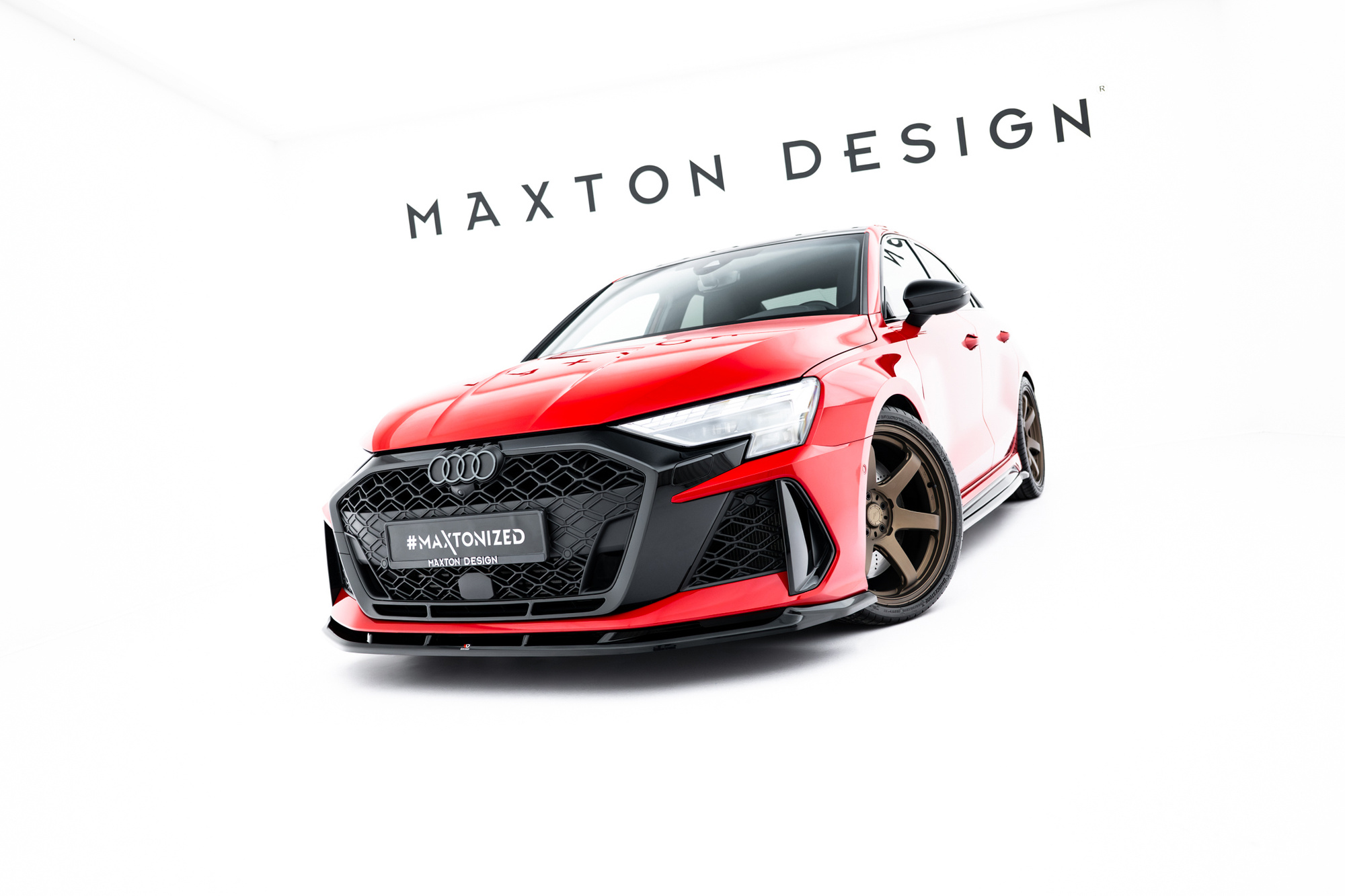 Voorspoiler V.1 Audi RS3 Sedan 8Y Facelift