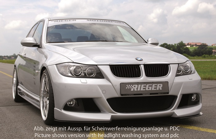 Voorbumper BMW E90 met ABE Rieger