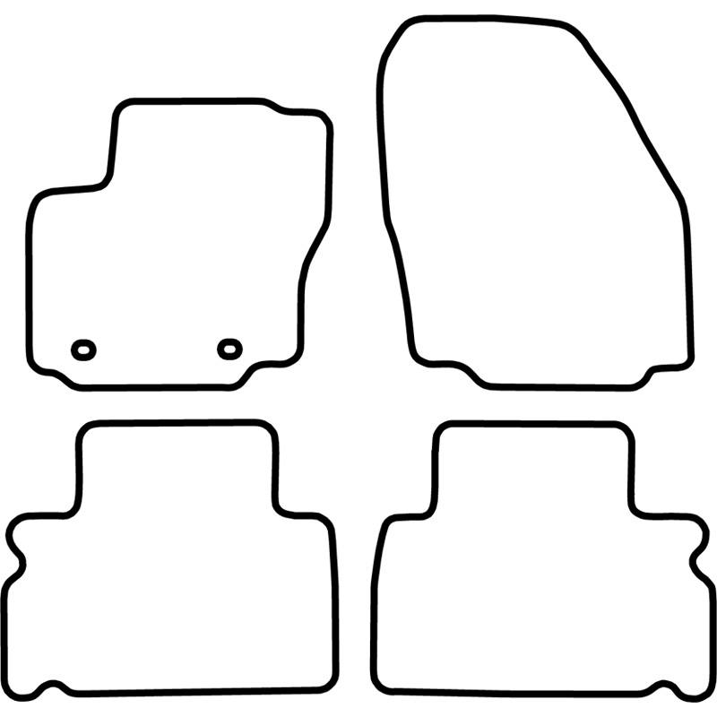 Automatten  Ford Galaxy 2006-2011 (5 personen)