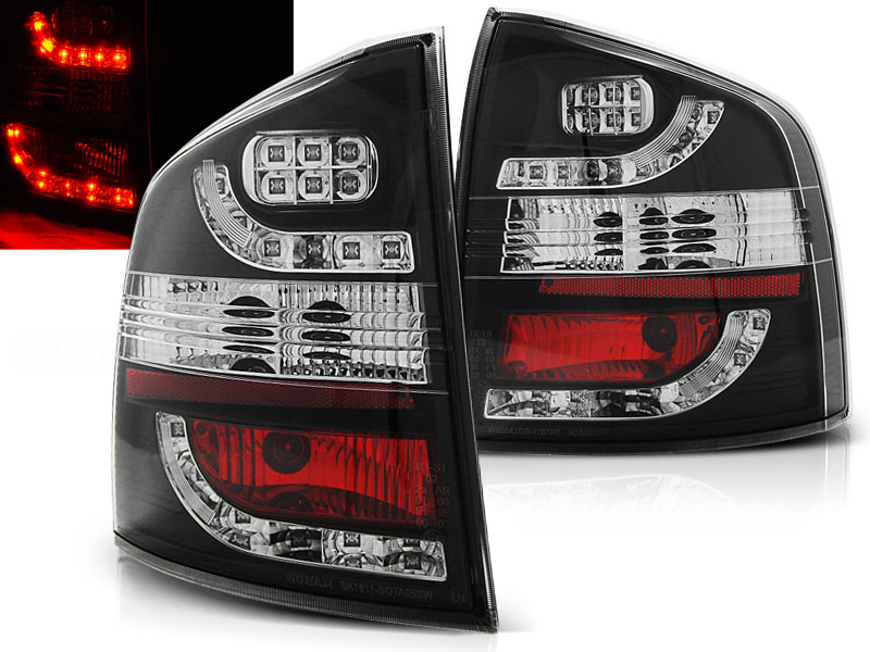 Achterlichten OCTAVIA 05-13 LED / alleen KOMBI