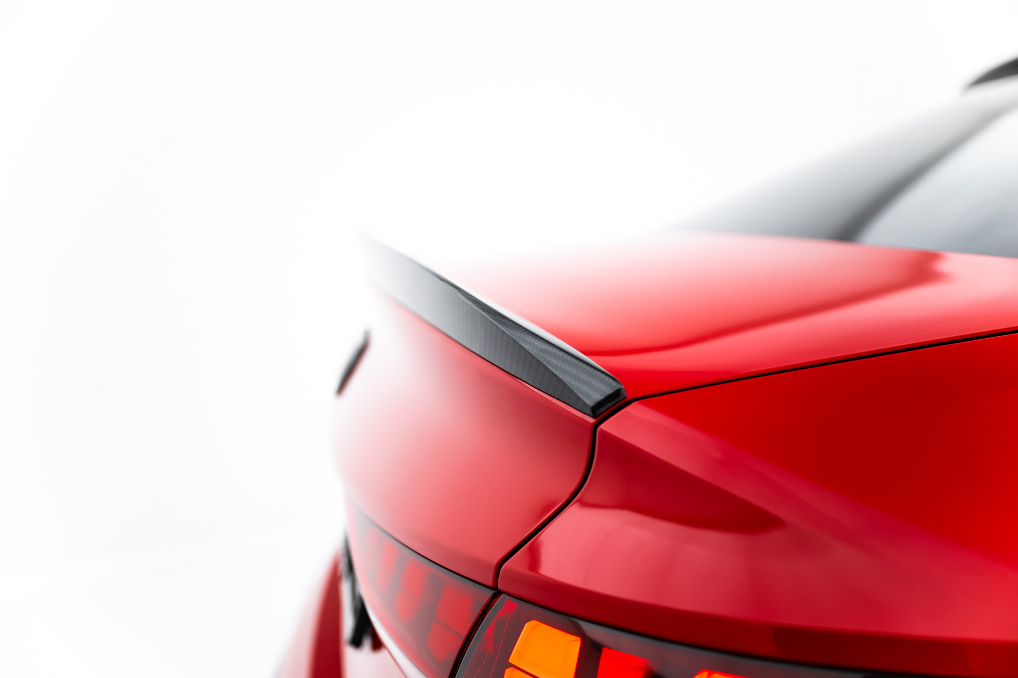 Prepreg Carbon Fiber Tailgate Spoiler V.2 Audi RS3 / S3 / A3 S-Line / A3 Sedan 8Y – Maxton Design