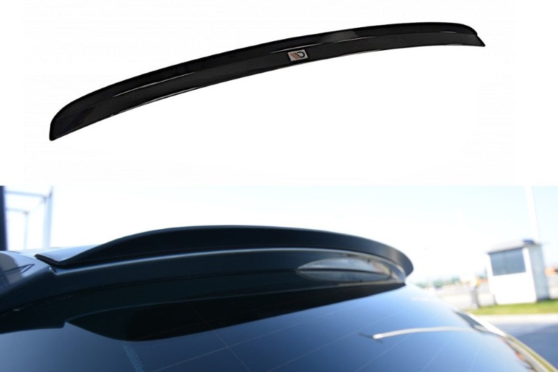 Spoilerkap Diffusers BMW 5 E61 M-PACK Glanzend Zwart Maxton