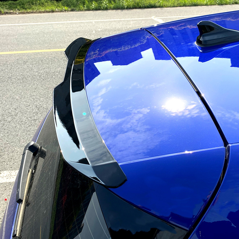 Dakspoiler (Spoiler Cap)  Volkswagen Golf VIII HB 3/5-deurs 2020- excl. GTi/GTD/GTE/R/R-Line (ABS Glanzend zwart)