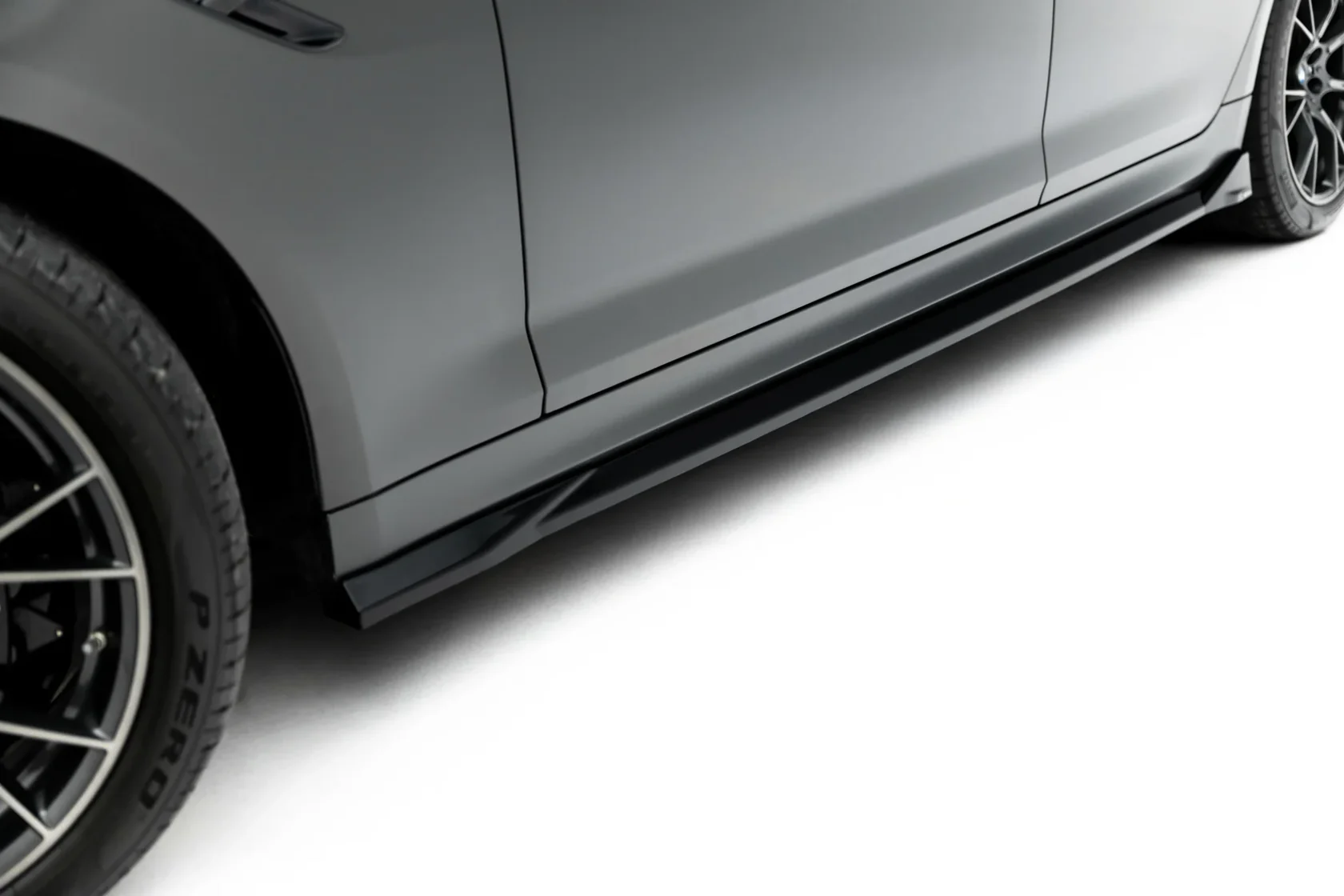 Zijskirts BMW M5 F90 Maxton Glans Zwart V.2