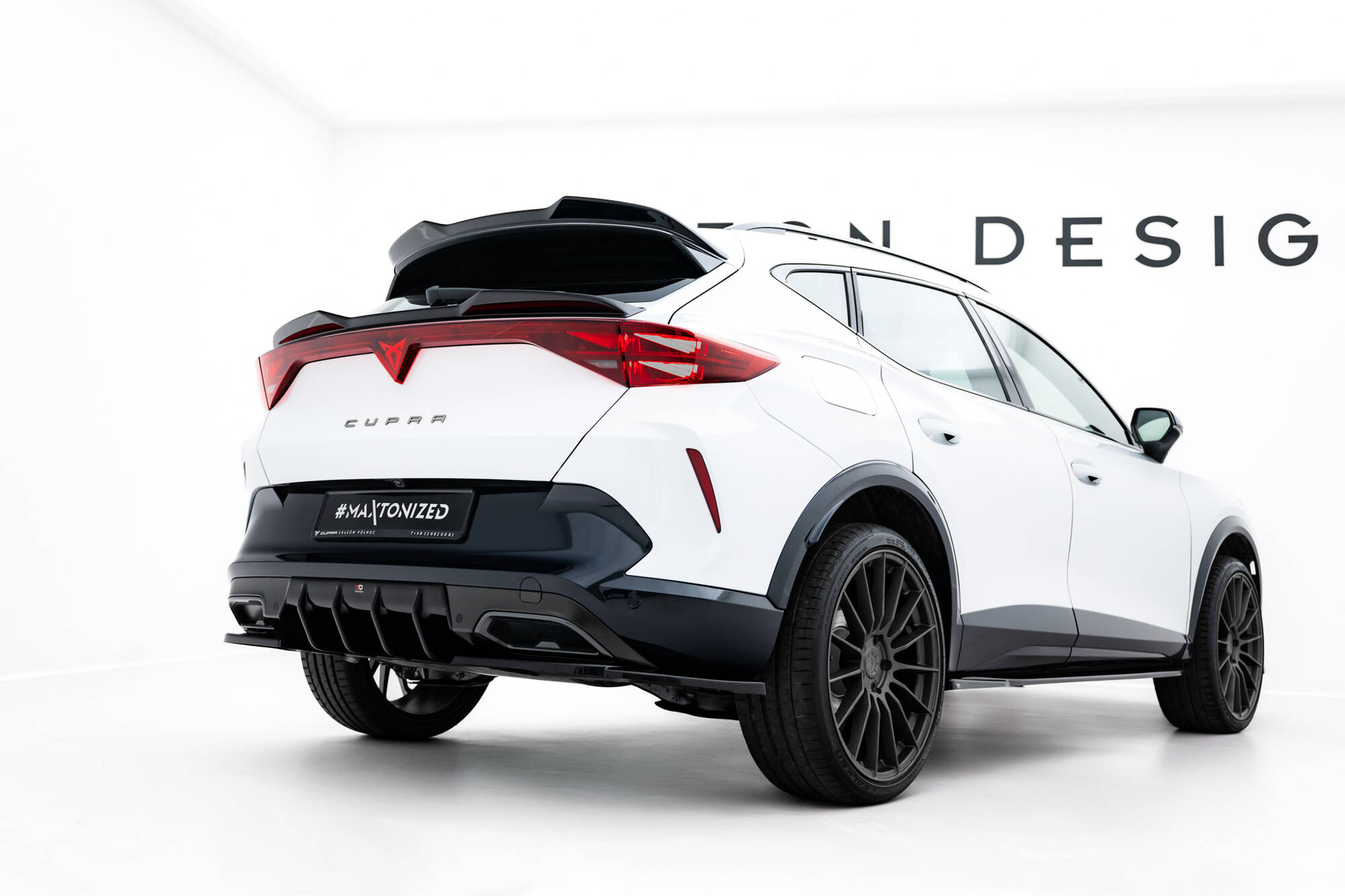 Achter Diffuser V.2 Cupra Formentor Maxton Glans Zwart