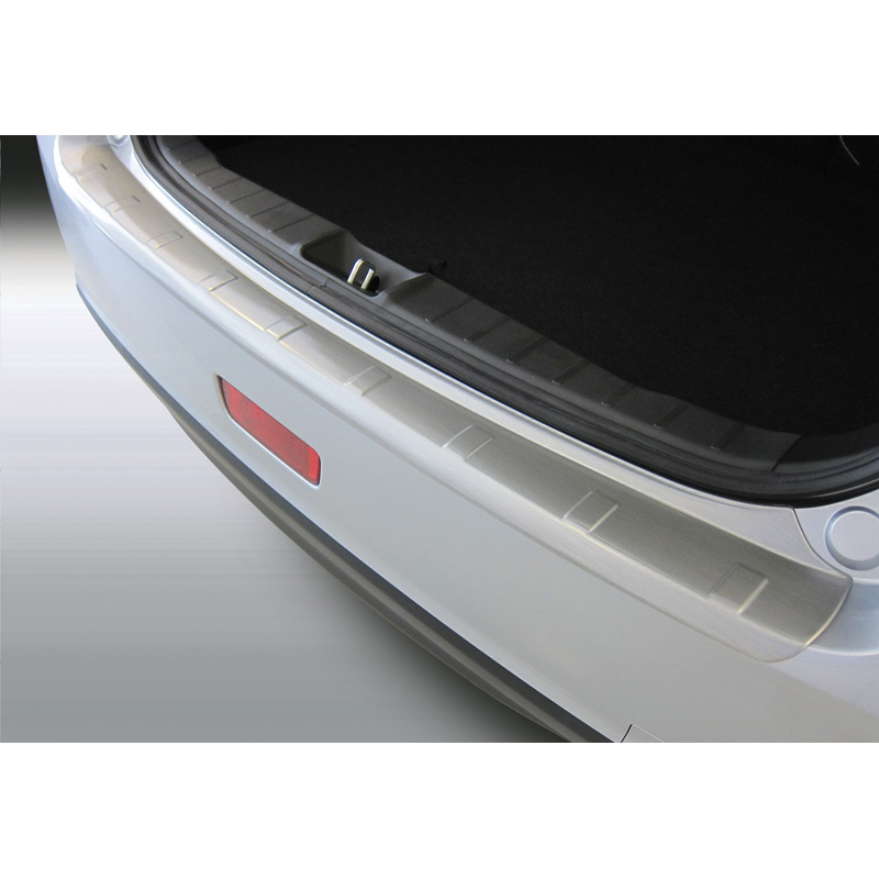 ABS Achterbumper beschermlijst  Mitsubishi ASX 11/2012-9/2016 'Brushed Alu' Look