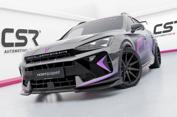 Canards Voor Cupra Formentor Glans Zwart