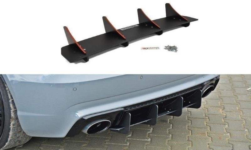 Achterkant Diffuser Audi RS3 8V Sportback