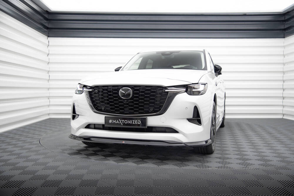 Voorspoiler V.2 Mazda CX-60 Maxton Glans Zwart