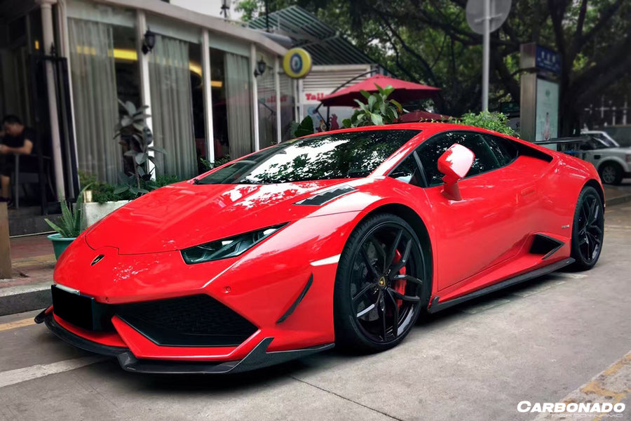 Lamborghini Huracan LP610 RZS Style Zijskirts Canards 2015-2020