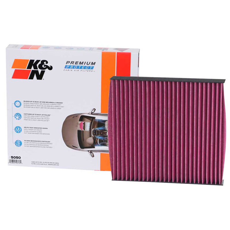 K&N Premium Single-Use Interieurluchtfilter  Mitsubishi/Nissan diverse modellen (DVF5050)