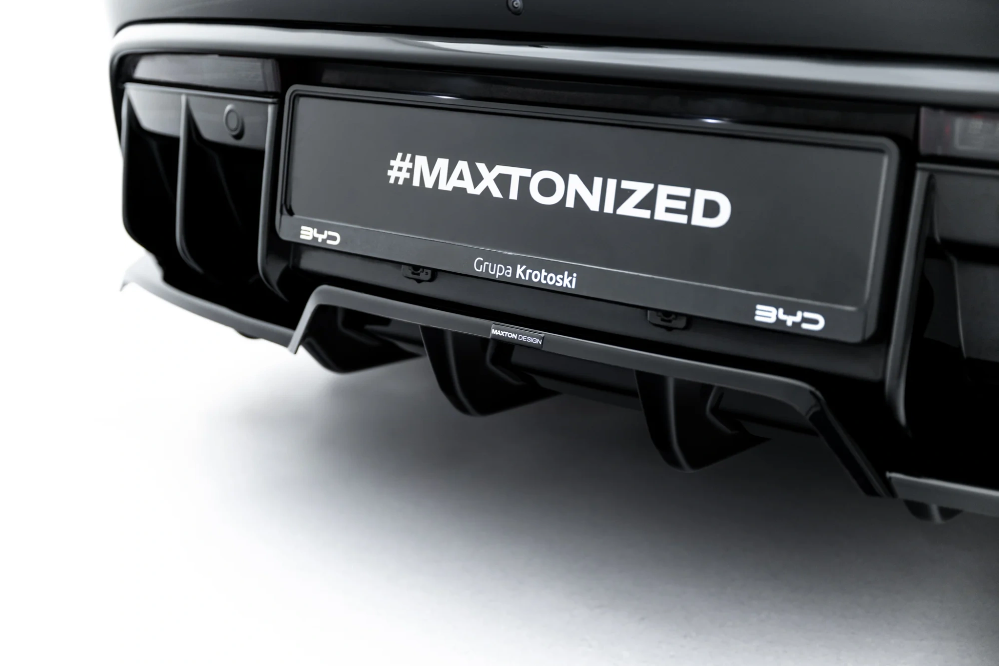 Diffuser BYD Seal Mk1 – Maxton Design Glans Zwart