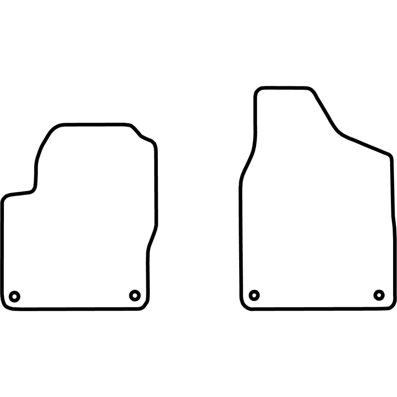Automatten Velours  Ford Galaxy 1996-2006 (alleen voor)
